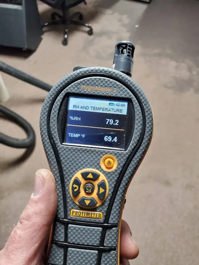 Moisture meter humidity assessment for Mold Remediation & Removal in Conshohocken